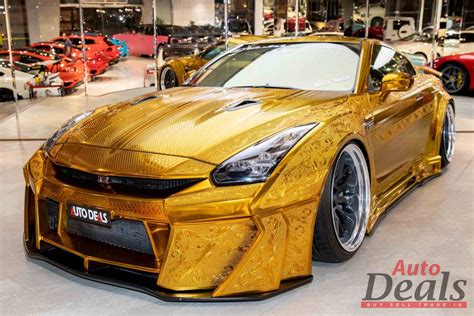 Can You Buy This Gold Chrome 2014 Nissan Gt R For More