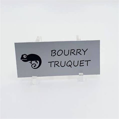 Plaque De Boite Aux Lettres Aluminium D S