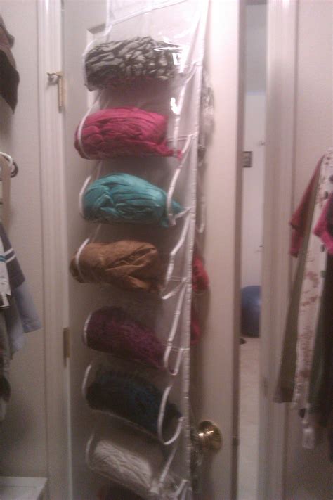 Easycheap No Damage Solution For Storing Scarves There Are Pockets