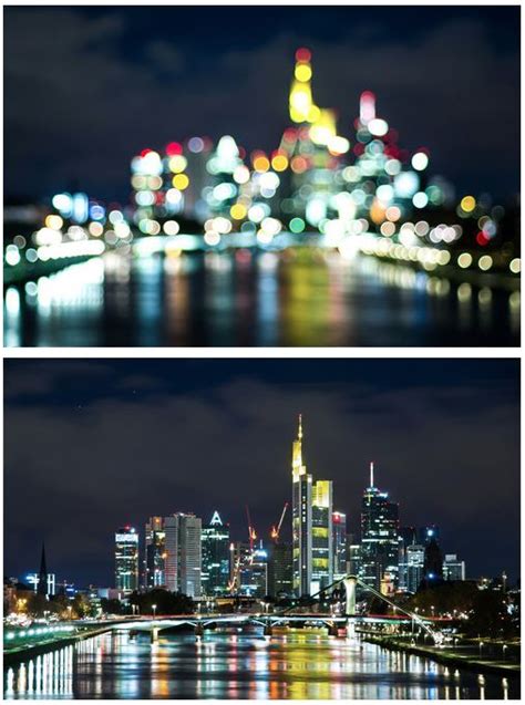 Frankfurt By Night Frankfurt Frankfurt Germany City Skyline Night