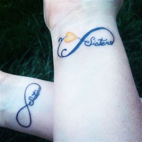 Pin By Kendra Cope On Tattoo Ideas Tattoos Sister Tattoos Infinity