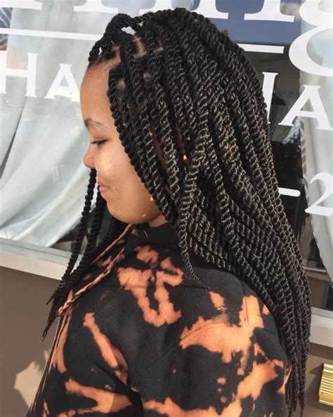15 Pretty Twist Braids Hairstyles For African With Black Hair