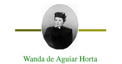 Wanda Aguiar Horta Sou Enfermagem História Da Enfermagem