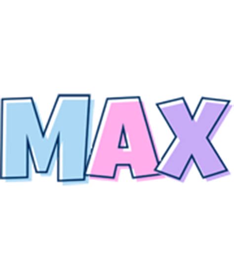 Max fashion logo template by logo20 on @creativemarket. Max Logo | Name Logo Generator - Candy, Pastel, Lager ...