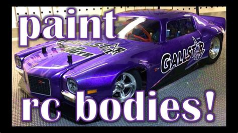How To Paint An Rc Body Body Painting Interactive