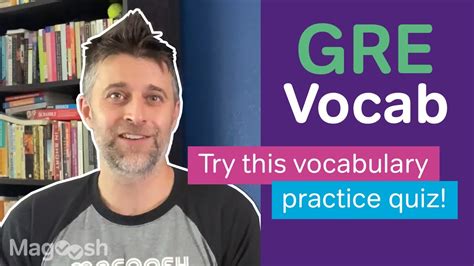 Gre Vocab Quiz Try Your Skills With This Gre Vocabulary Test Youtube