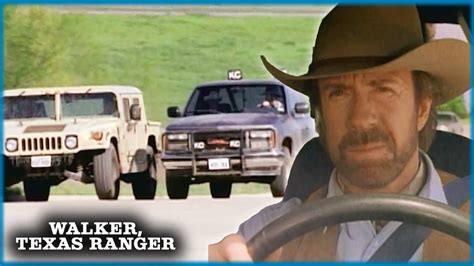 Off Road Car Chase Walker Texas Ranger Youtube