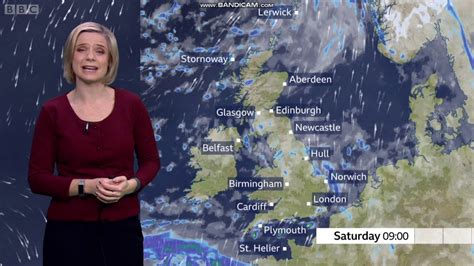 Sarah Keith Lucas Bbc Weather Th December Fps Youtube