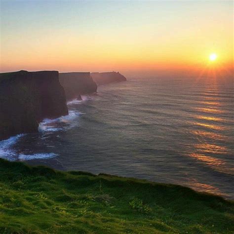 Sunset Of The Day The Cliffs Of Moher Ireland Photo Mikroman6getty