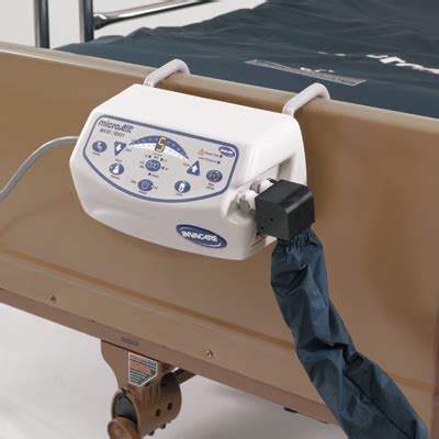 Pump works really silently, and it inflates super fast. Invacare microAIR MA55 Alternating Pressure Mattress