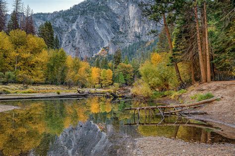Autumn On The Merced River Yosemite National Park Photograph By Doug Holck