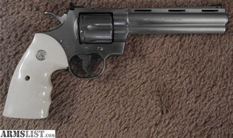 Armslist For Sale 6 Colt Python With Faux Ivory Grip