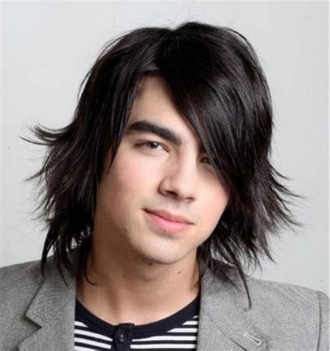 Fashion Style Long Mens Hairstyle Skater Boy Look