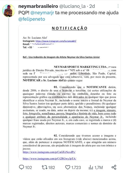 após notificação de neymar sósia faz vídeo pedindo desculpas ao jogador