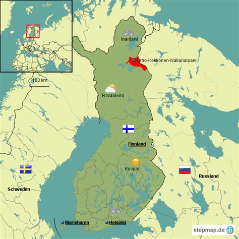 Aus wikipedia, der freien enzyklopädie. StepMap - finnland - Landkarte für Finnland