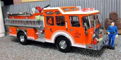 My Code 3 Diecast Fire Truck Collection E One Cyclone Ii Pumper 12345
