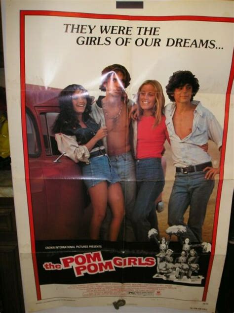 The Pom Pom Girls 1976 Orig Movie Poster 27 X 41 Ebay