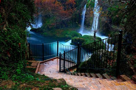 Duden Antalya Waterfall Landscape Nature Beauty