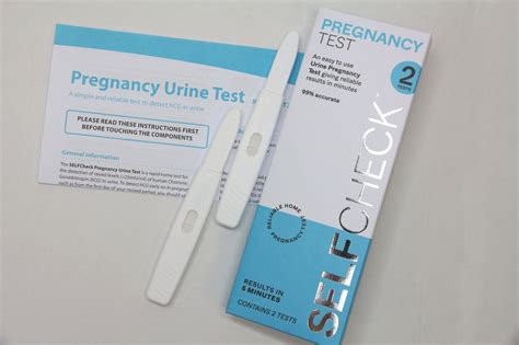 Selfcheck Pregnancy Test 2 Tests