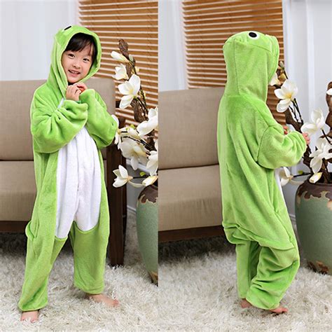 Frog Onesie Pajamas For Kids And Toddler Animal Onesies Costume