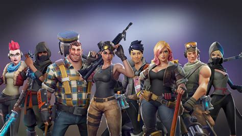 Download 3840x2160 Wallpaper All Characters Video Game Fortnite 4k