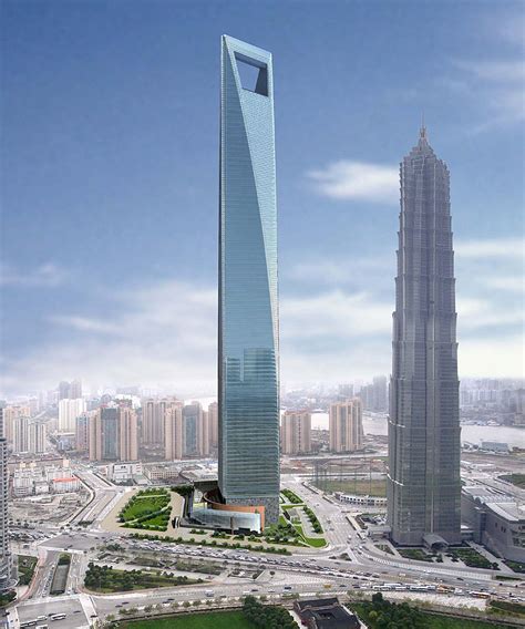 Some might say its construction is a cause for concern but it. Flash Forward Friday: Shanghai World Financial Center ...