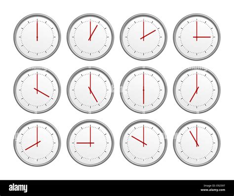 Different Time Zone Clocks Hi Res Stock Photography And Images Alamy