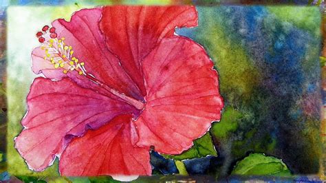 How To Paint Flowers With Watercolours Beautiful Insanity