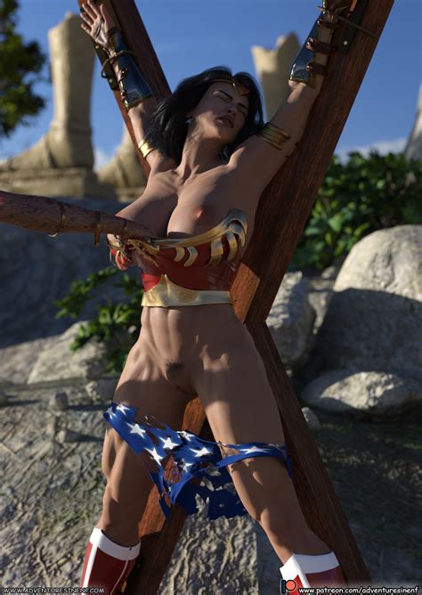 Wonder Woman Bound And Humiliated By Alfabravo Hentai Foundry