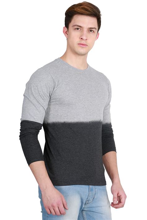 Fanideaz Branded Cotton Round Neck T Shirt for Men Full Sleeves - Fanideaz