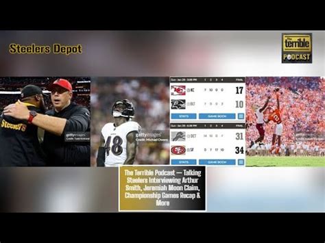 The Terrible Podcast Talking Steelers Interviewing Arthur Smith