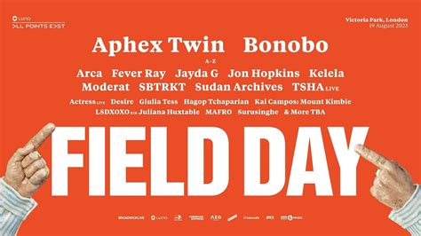 Field Day 2023 Lineup Aphex Twins Live Return Fever Ray Kelela