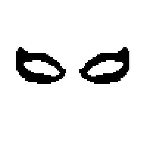 Pixilart Spider Man Eyes By Agard80 Bit