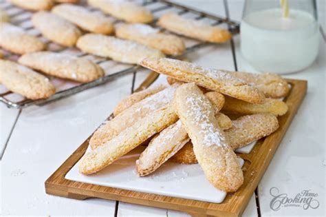 Yeah for homemade lady fingers!! broas lady finger cookies recipe