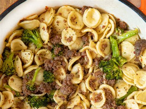 Orecchiette With Sausage And Broccoli Recipe Dinner Then Dessert