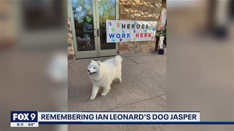 Meteorologist Ian Leonard Says Goodbye To His Beloved Dog Jasper Youtube