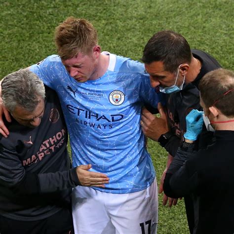 Kevin De Bruyne Suffers Face Injuries After Ucl Clash Zip103fm