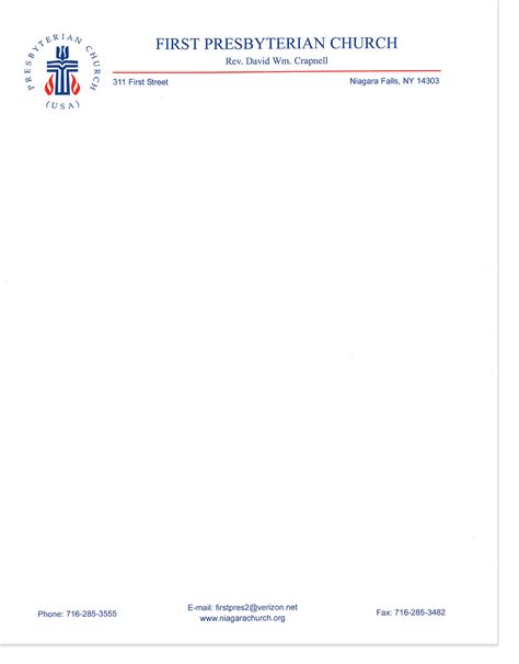 The answer is, it depends. Free Church Letterhead Template Downloads - 11+ Church ...