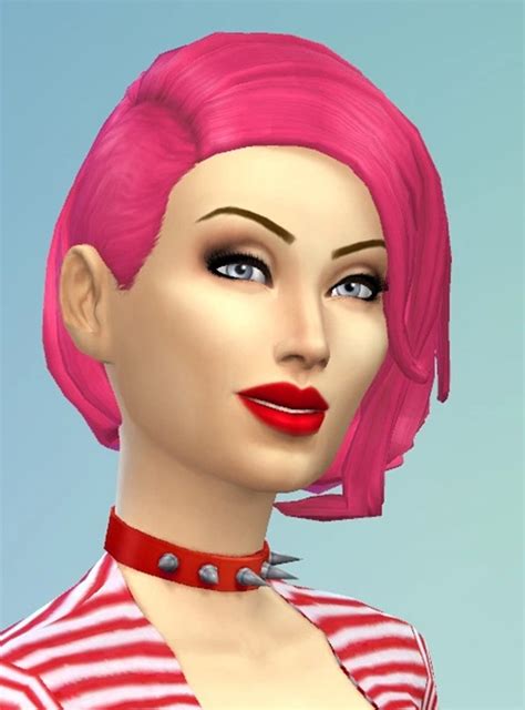 Sims 4 Hair With Side Bangs Cc Horgym
