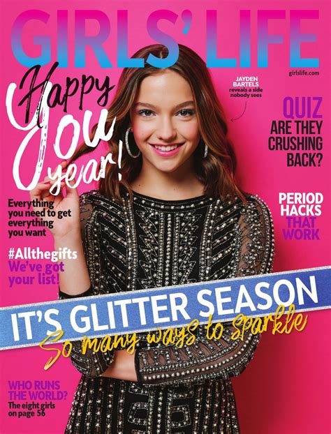 Jayden Bartels Girls Life Magazine December 2019 January 2020