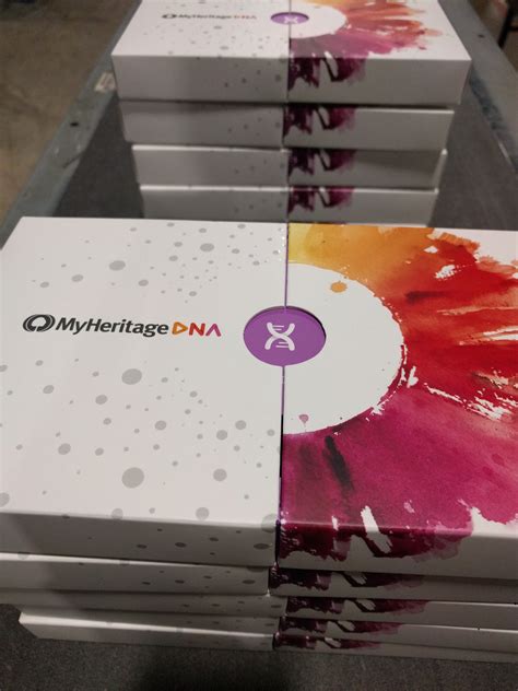 The myheritage dna kit is simple and nicely packaged. Die DNA-Kits sind auf dem Weg! - MyHeritage Blog