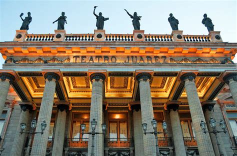 Teatro Juárez One Of Guanajuatos Most Representative Landmarks San
