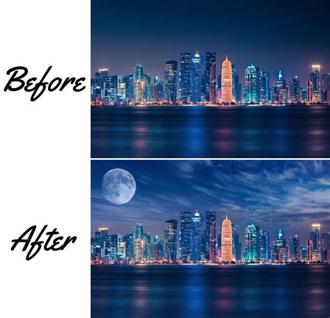 100 Beautiful Night Sky Photoshop Overlays Starlight Etsy