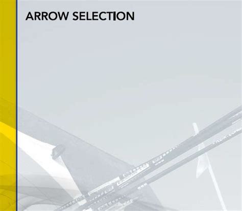 Easton Arrow Selection Charts
