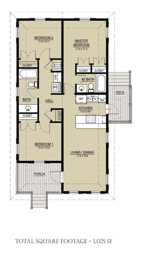 47 New House Plan 1000 Sq Ft House Plans 2 Bedroom