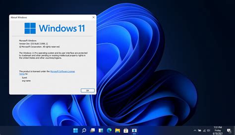 Microsoft Windows 11 Build Gambaran
