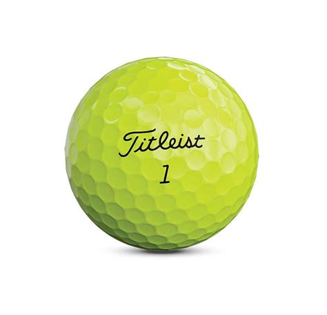 Titleist Avx Yellow Golf Balls 12 Balls Golfonline