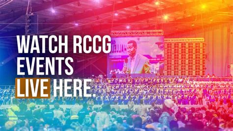Rccg The Official Website Of The Redeemed Christian Church Of God