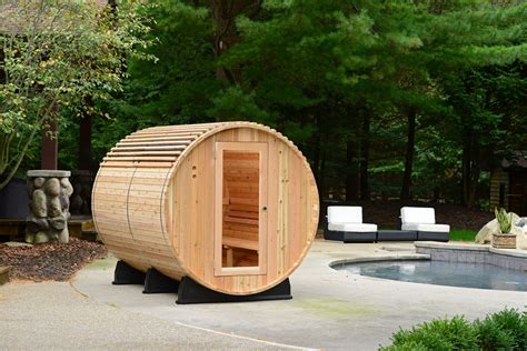 Quality Outdoor Barrel Sauna Kits From Almost Heaven Saunas Our Home