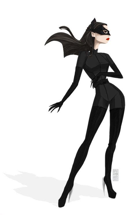 Fan Art Anne Hathaways Catwoman In The Bruce Timm Style Catwoman